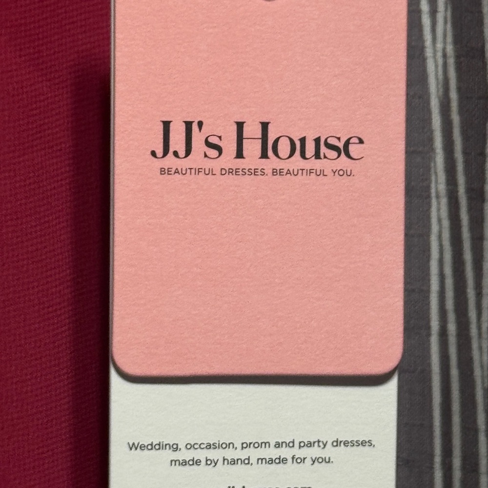 JJ’s House A-line floor length chiffon bridesmaid dress “Cinnamon Rose” Sz 10 - Picture 4 of 9